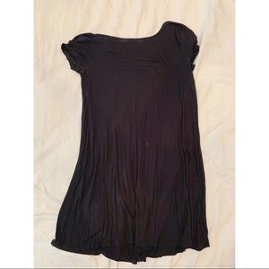 Black T-shirt Dress